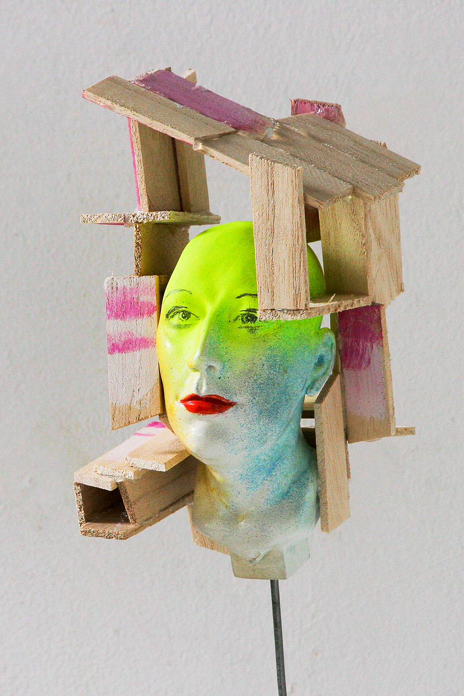 State of Mind (In House) 15x25x15cm, mixed materials